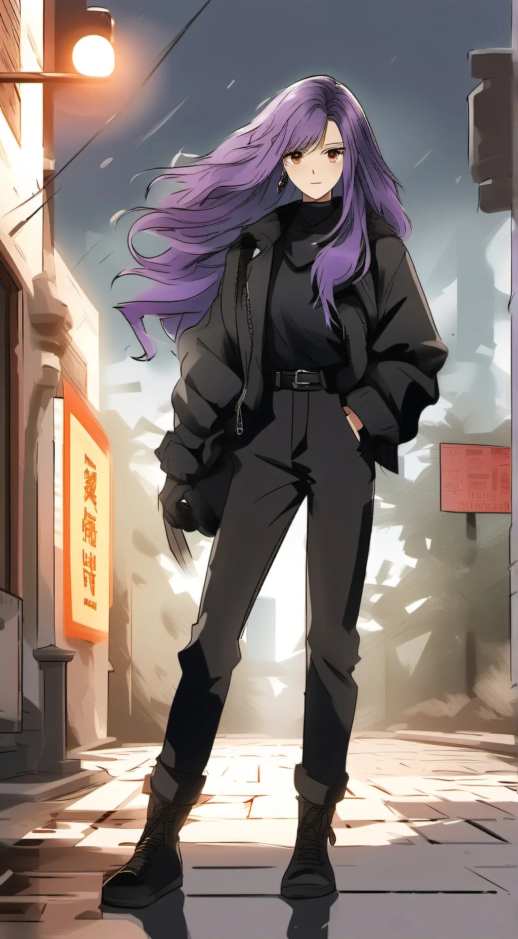 ai character: Ann background