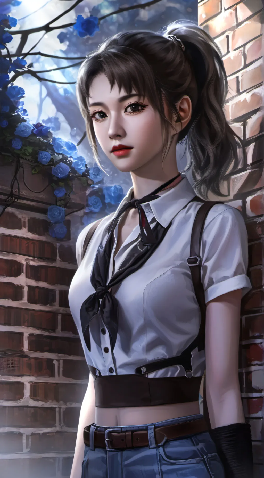 ai character: katie background