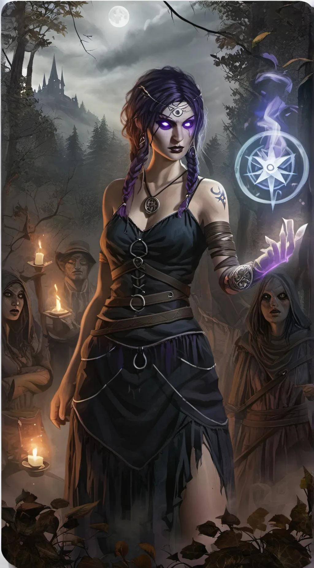 ai character: Evelyn background