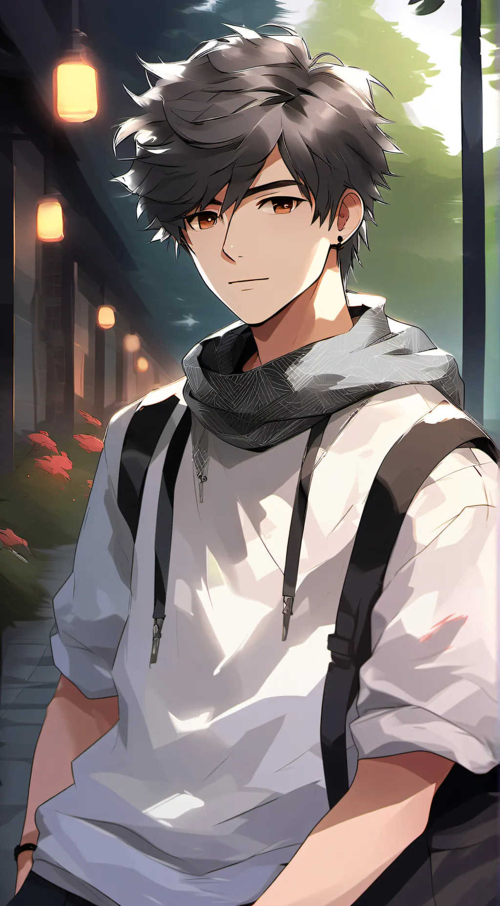 ai character: Derek. background