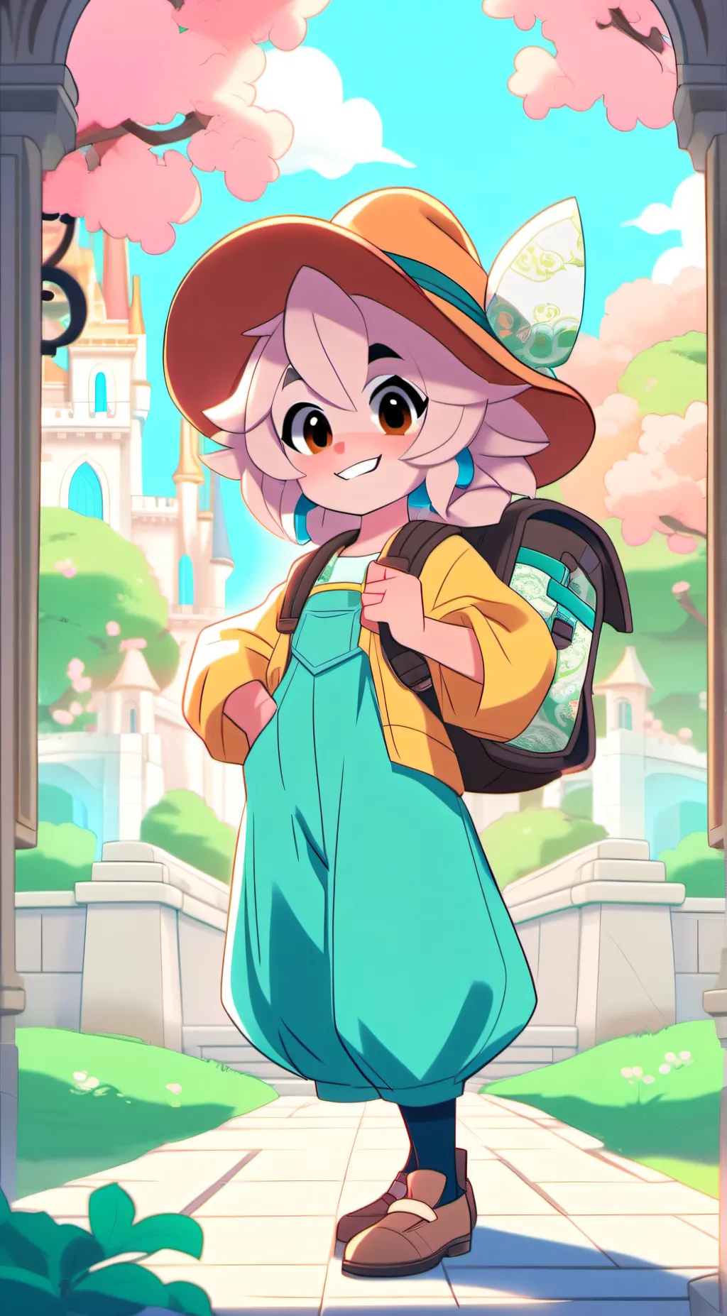 ai character: Stephanie  background