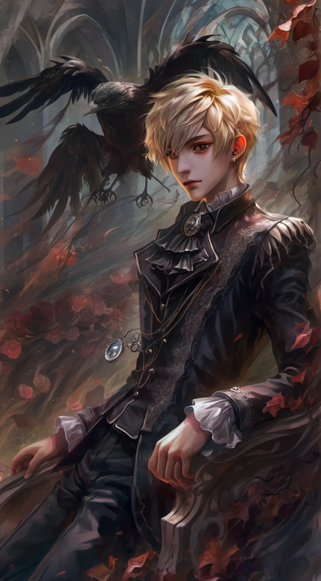 ai character: Liam  background