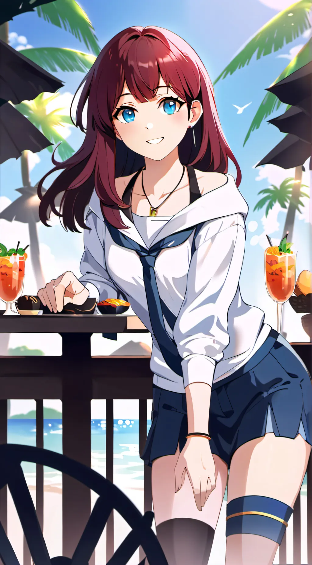 ai character: Sarah background