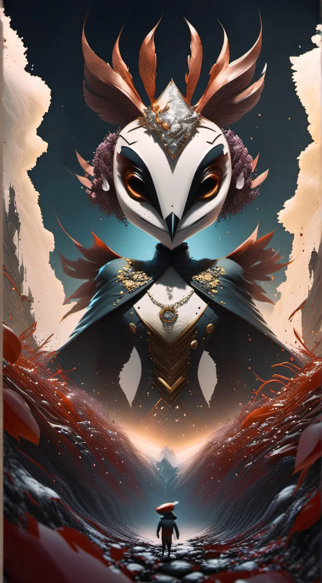 ai character: Hazbin Hotel background