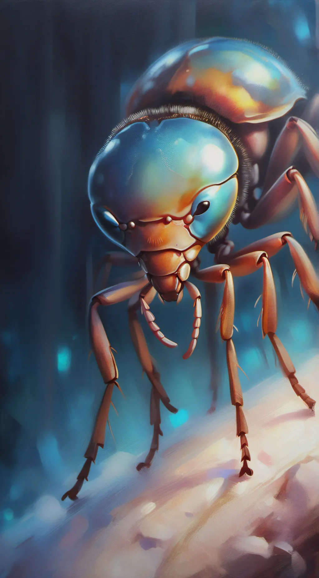 ai character: Ant background
