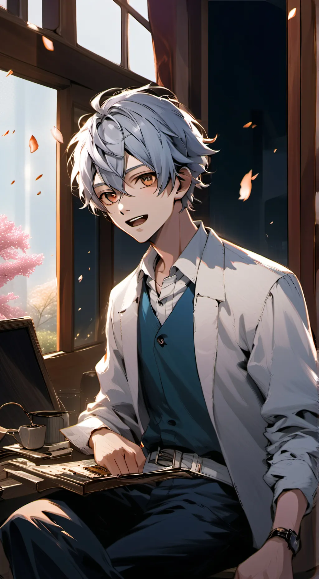 ai character: Kevin background