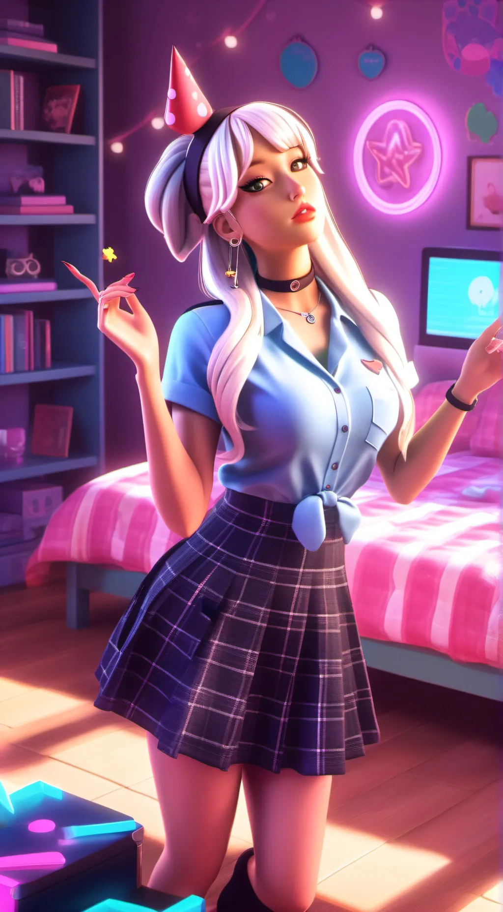 ai character: naila background