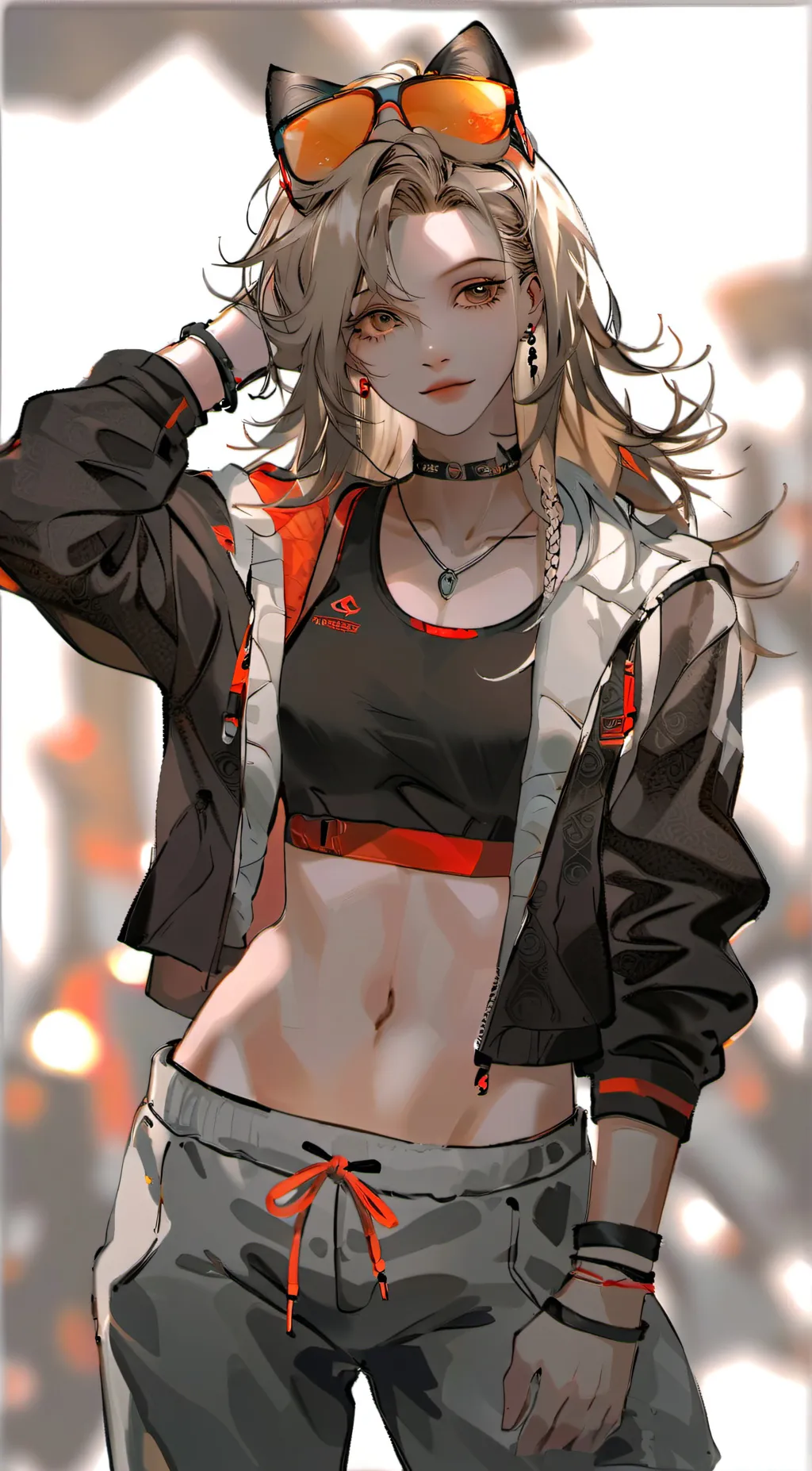 ai character: __Mei-- background