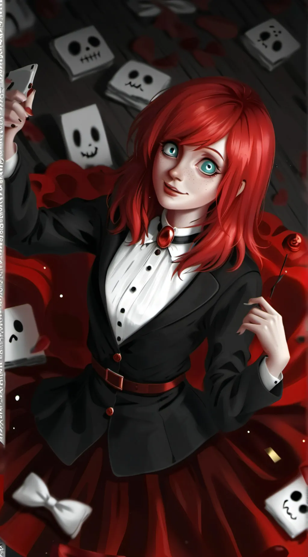 ai character: twistedgirlyandere background