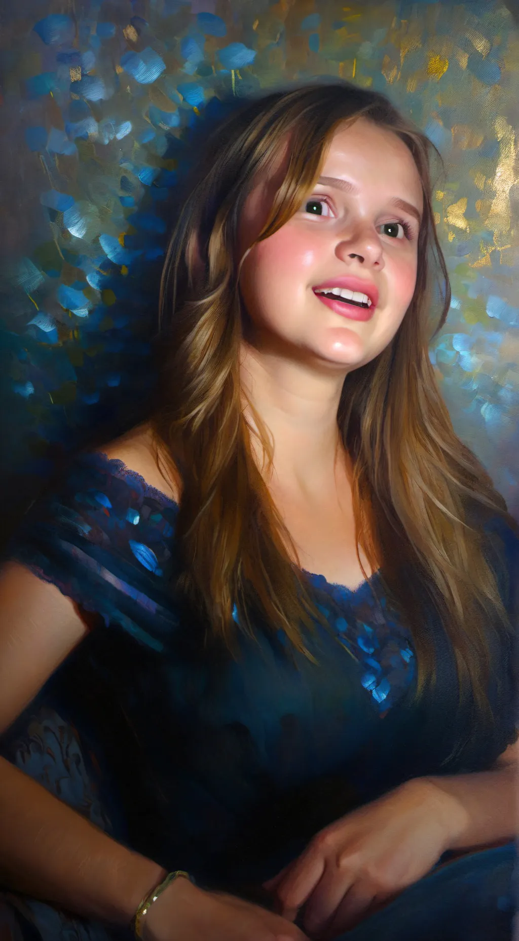 ai character: Grace background