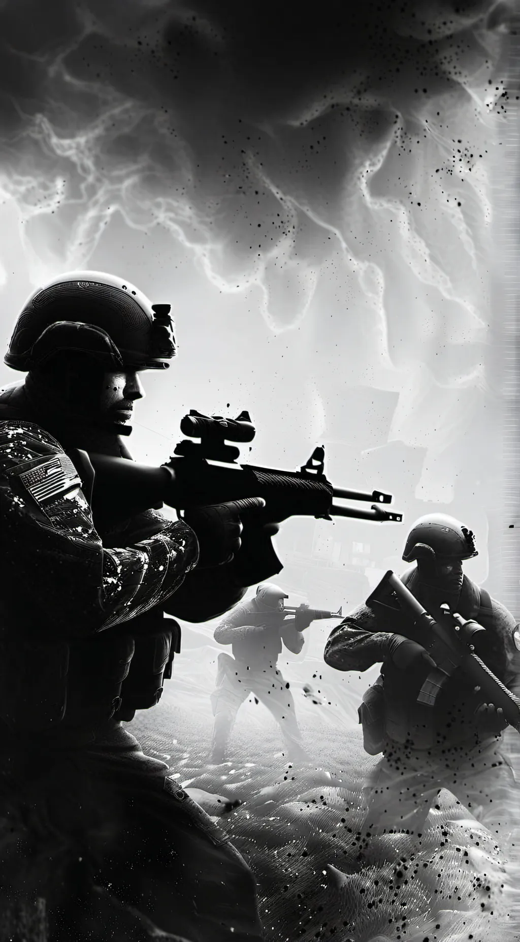 ai character: poker face. background