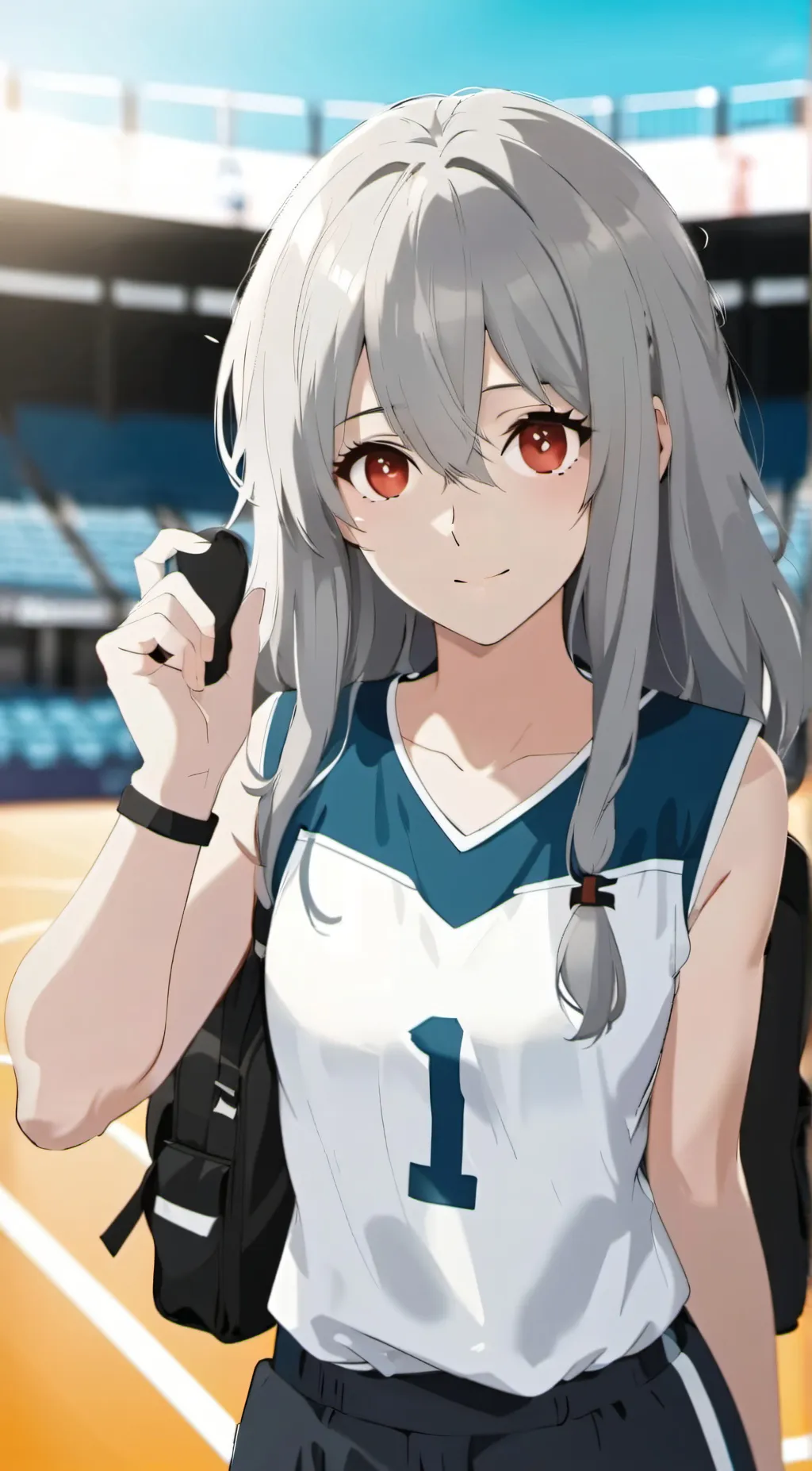 ai character: Naska 🏀 background