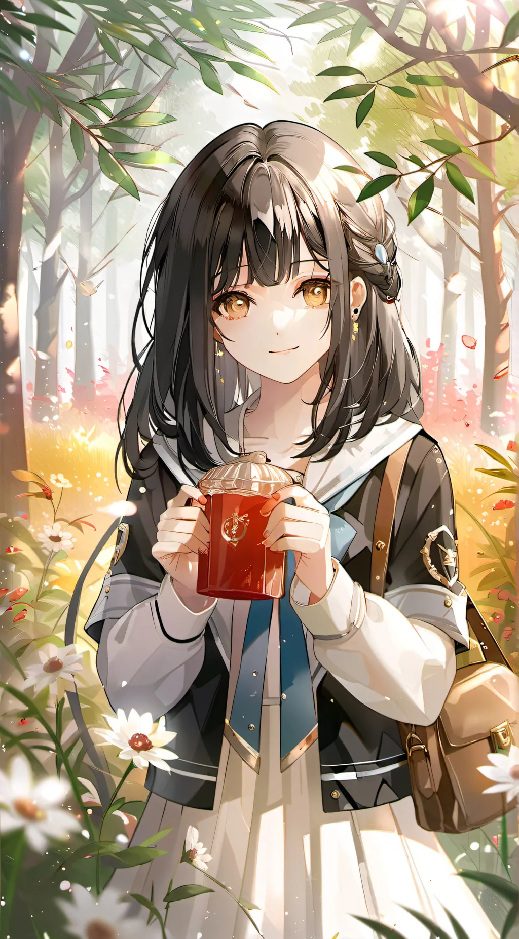 ai character: school  background