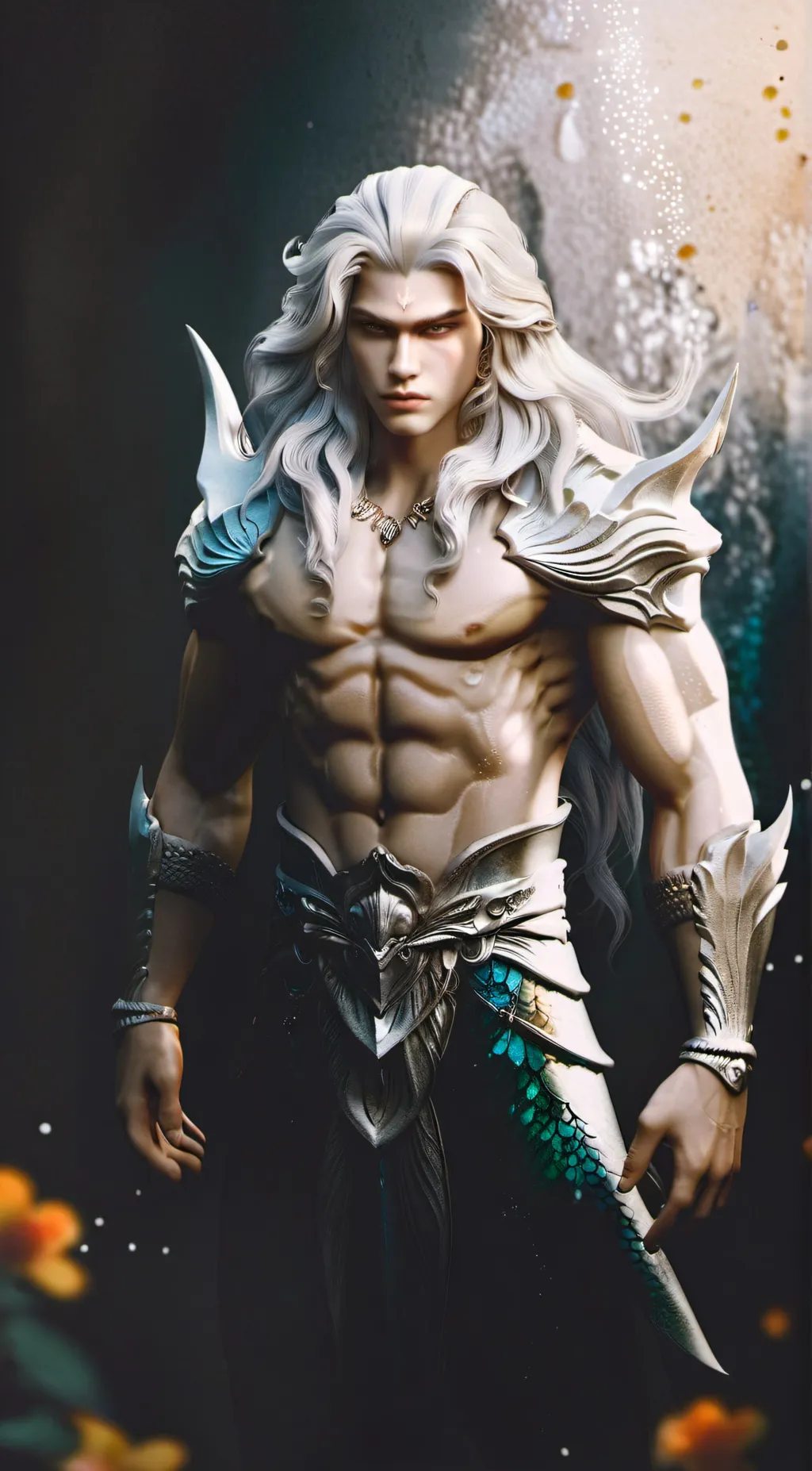 ai character: Triton  background