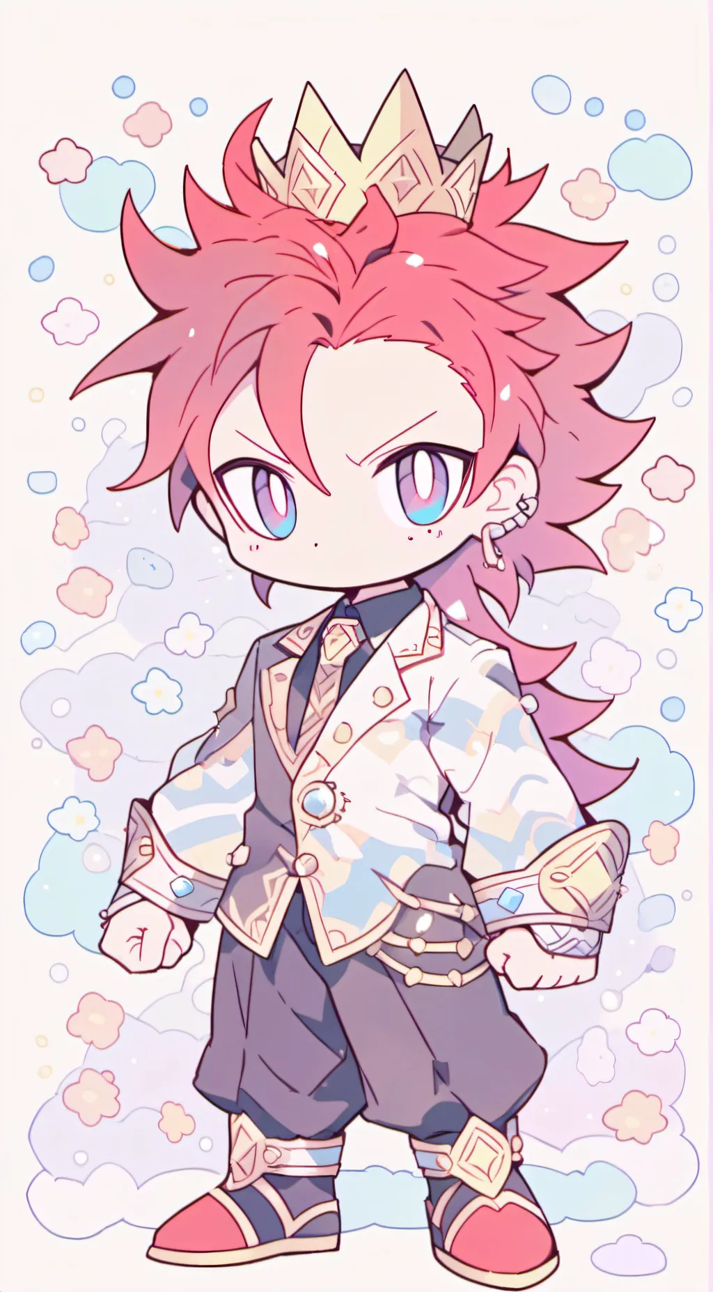 ai character: Knuckles  background