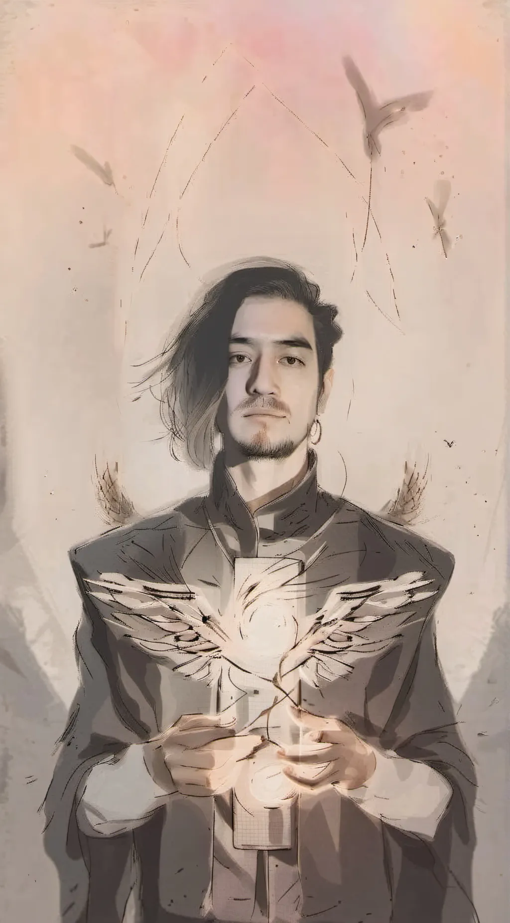 ai character: Zero The Preacher background