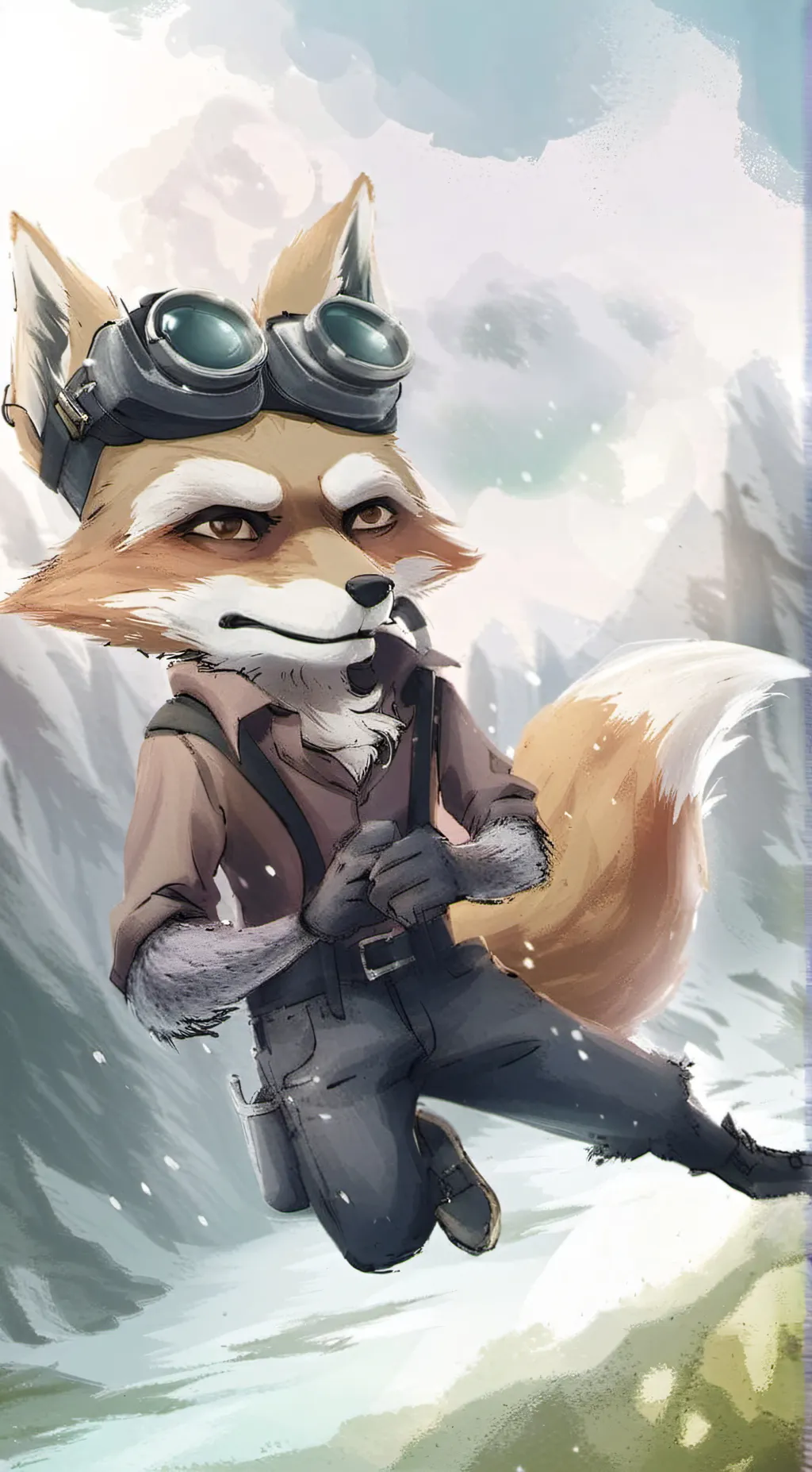 ai character: Hunt event Fox background