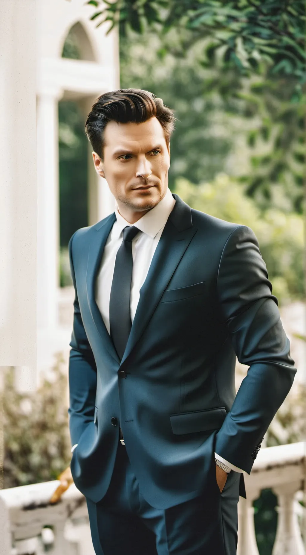 ai character: Ric Lansing background