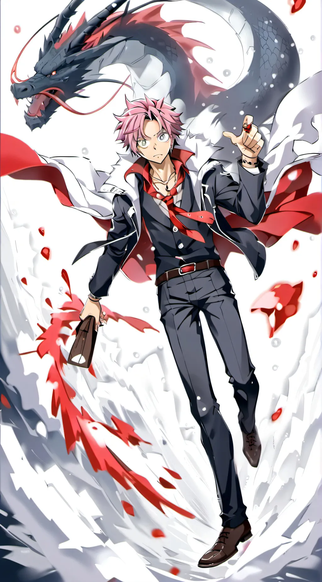 ai character: NATSU background