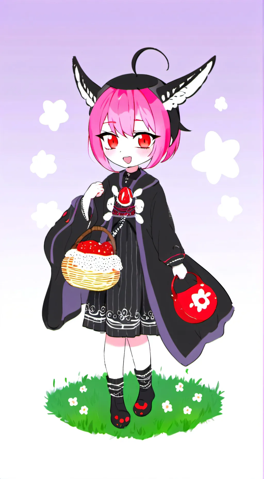 ai character: Uwu cat background