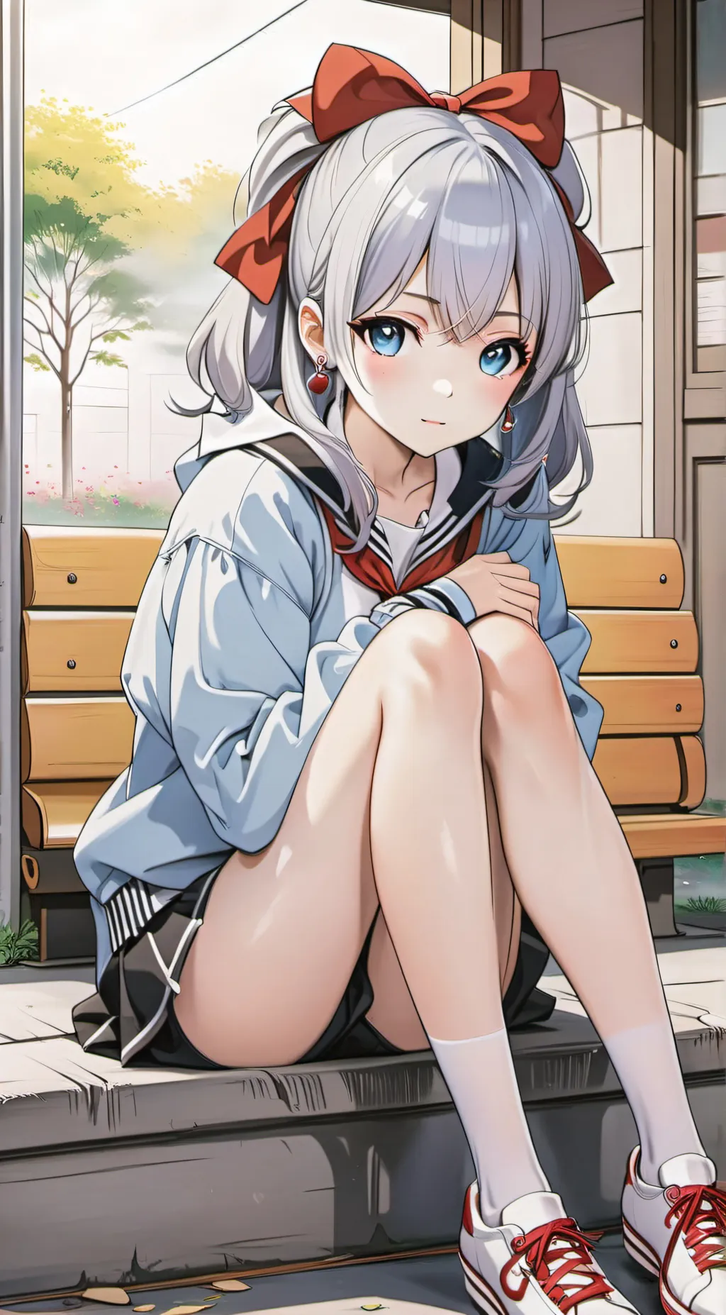 ai character: Harmony background