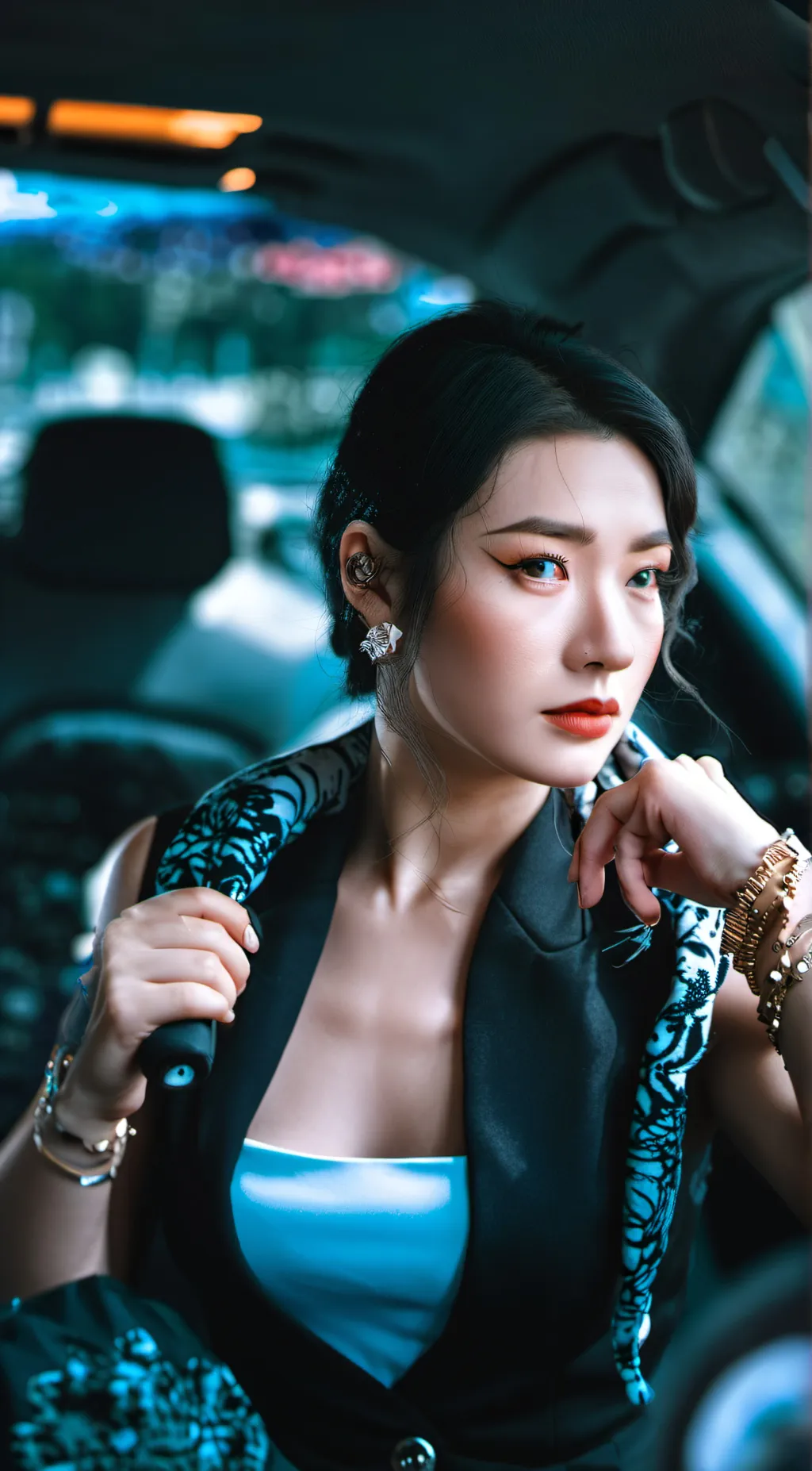 ai character: angela background