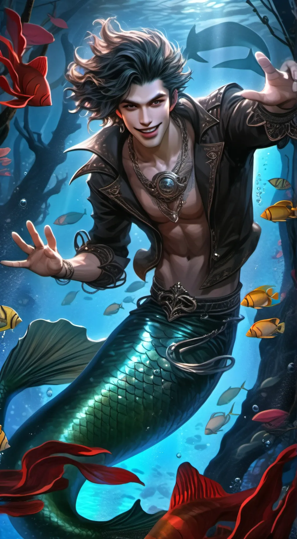 ai character: ray background