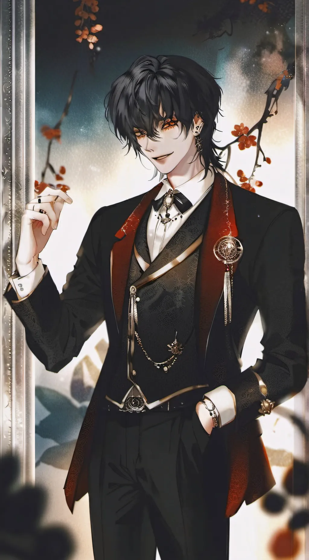 ai character: Santiago background