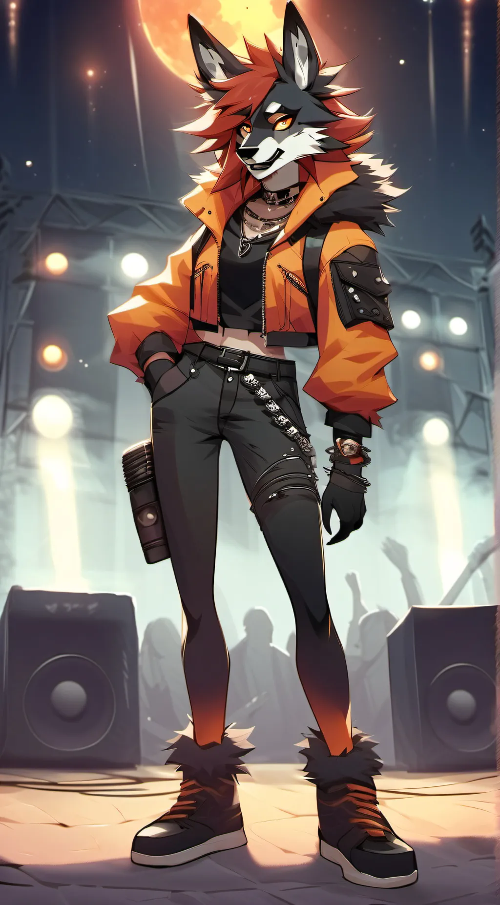 ai character: Roxette Rose background