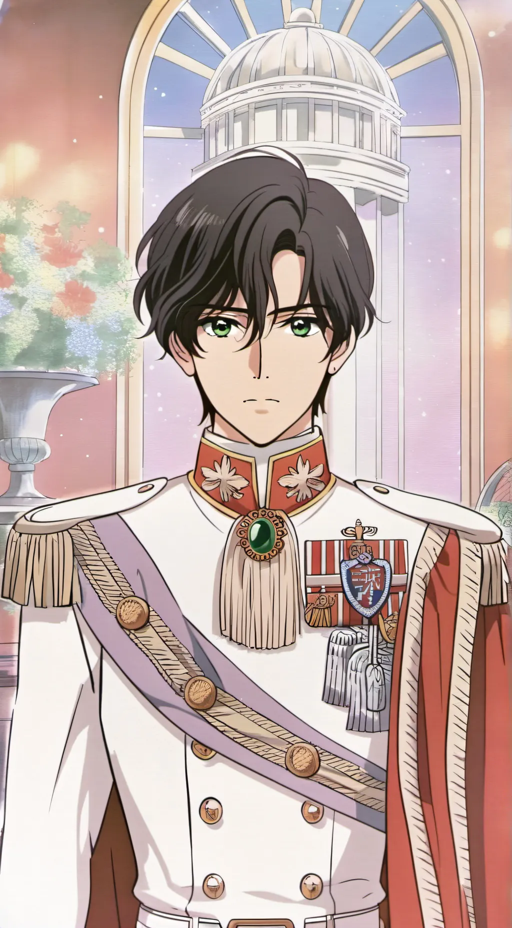 ai character: Prince Liam  background