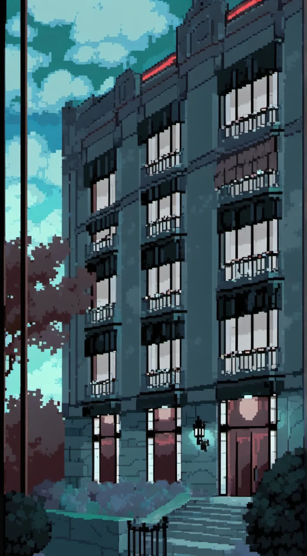 ai character: 7th hazbin hotel background