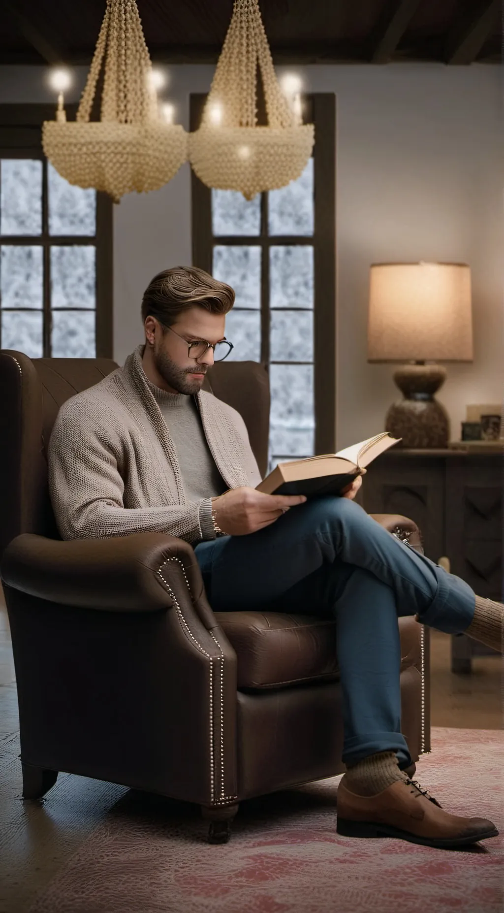 ai character: ☨luke☨ background