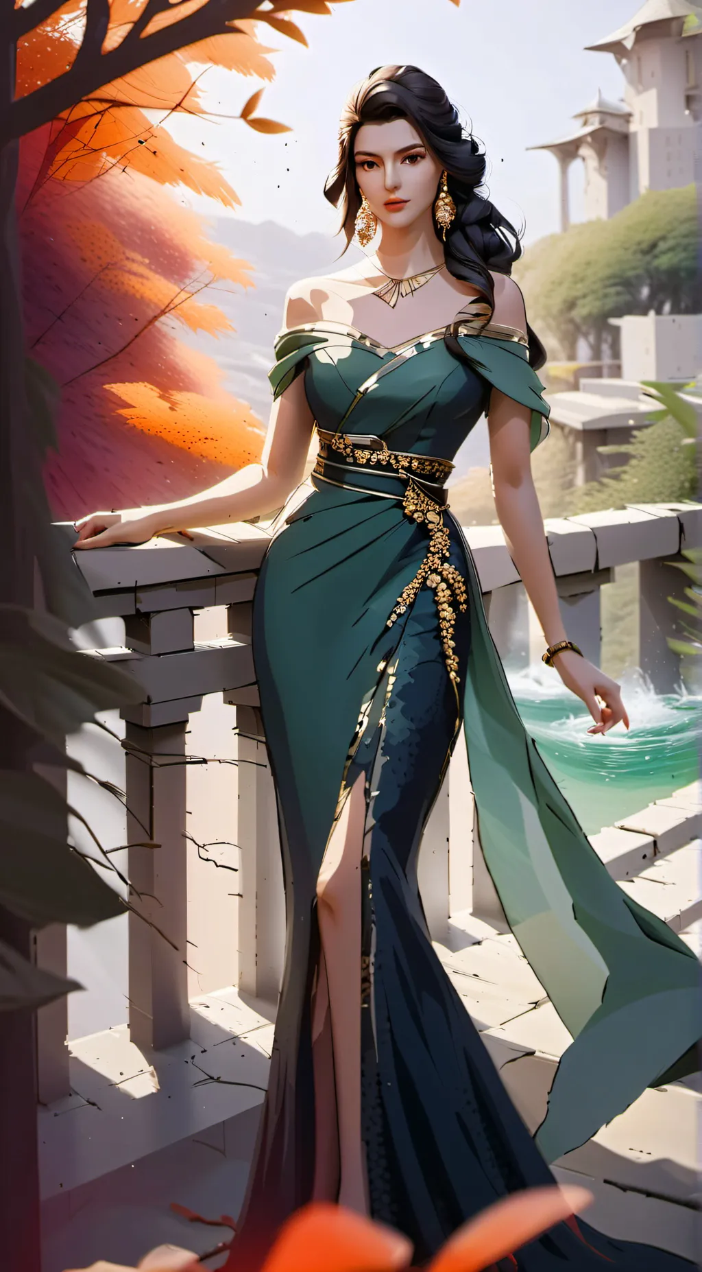 ai character: Calliope background