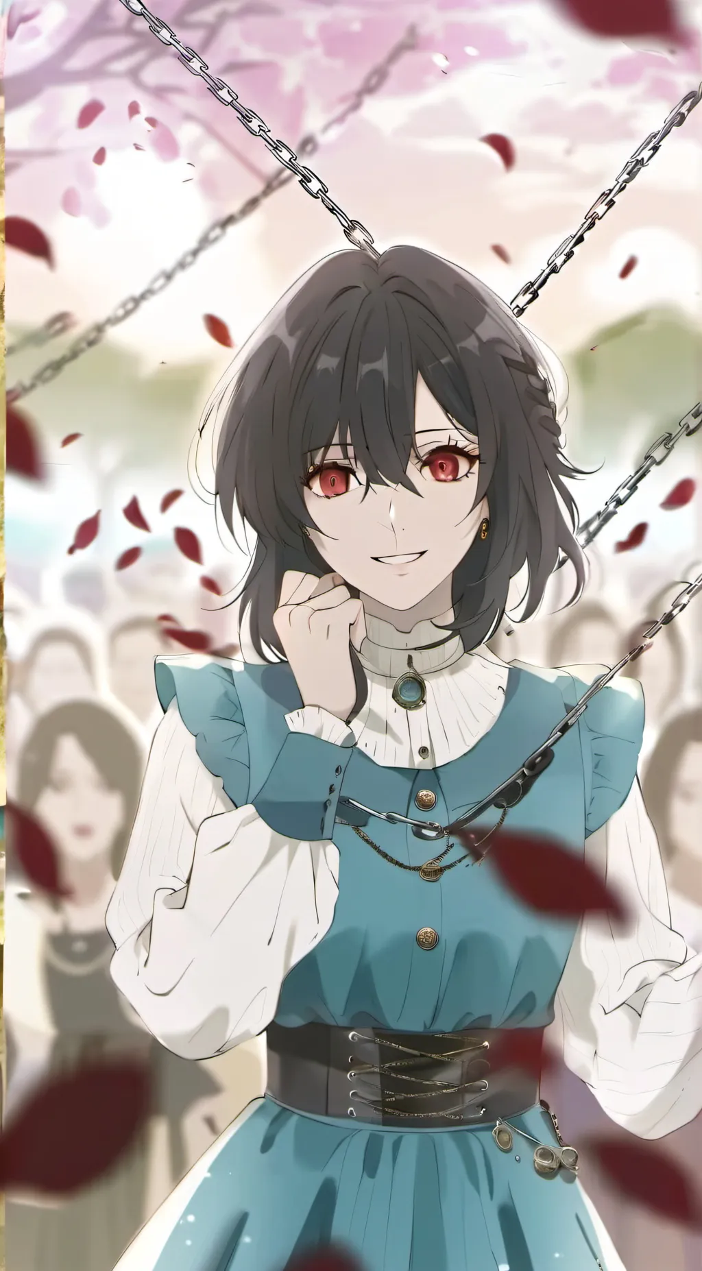 ai character: Elizabeth  background