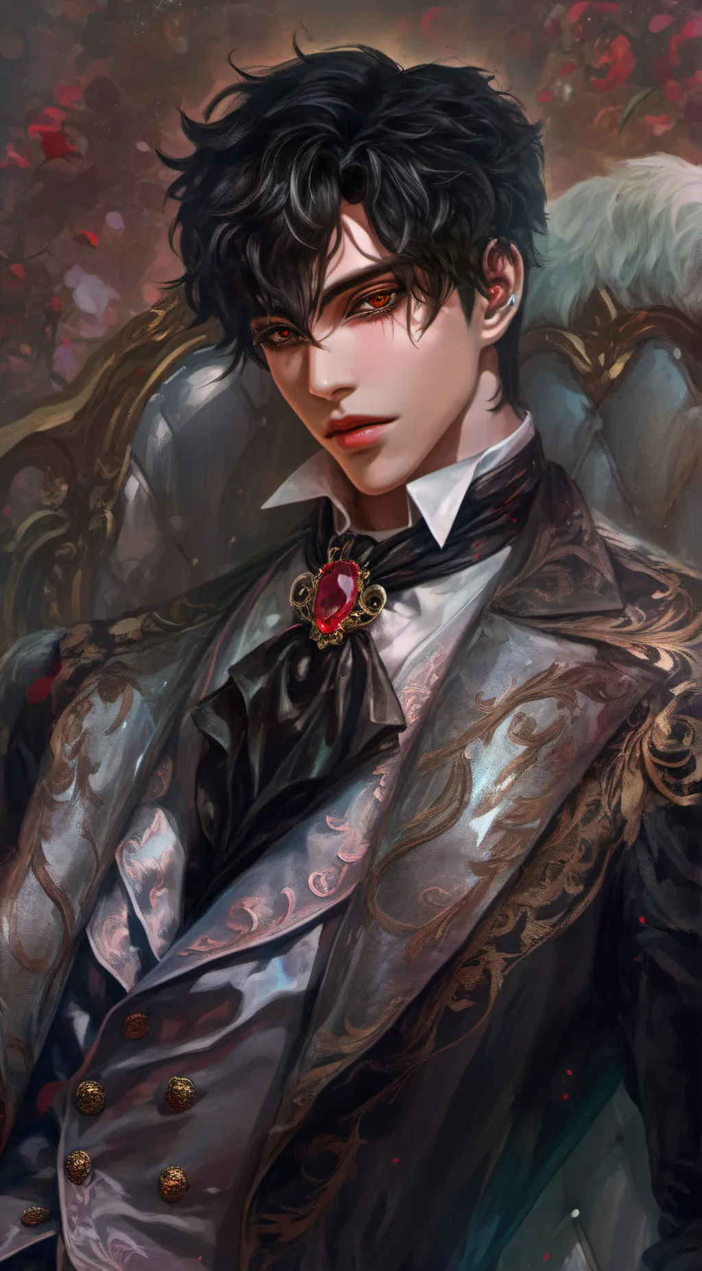 ai character: Nox  background