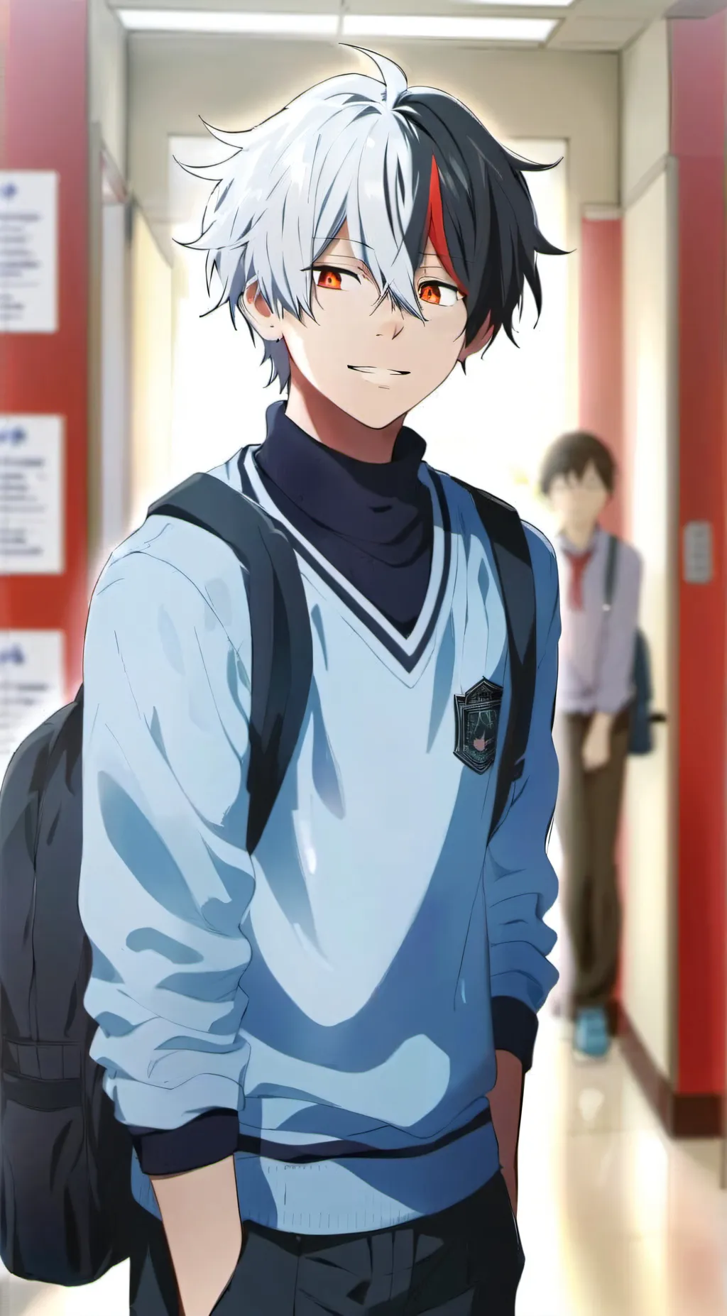 ai character: mha! background