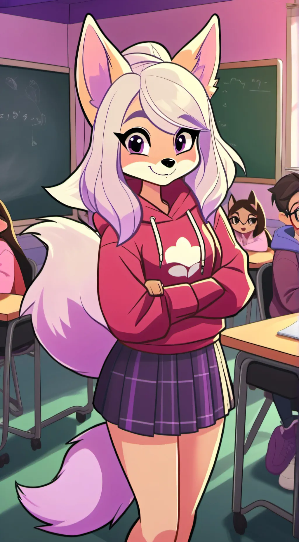 ai character: Kate background