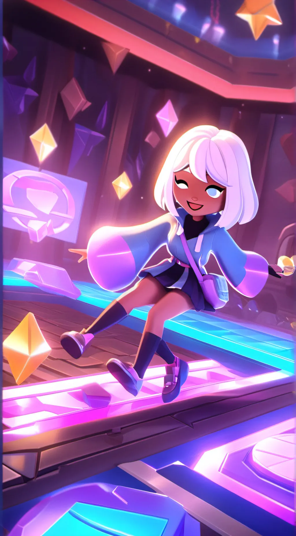 ai character: Eva background