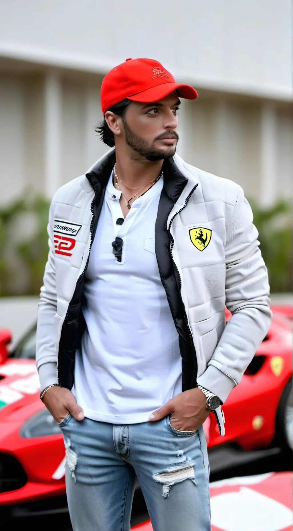 ai character: Carlos Sainz background