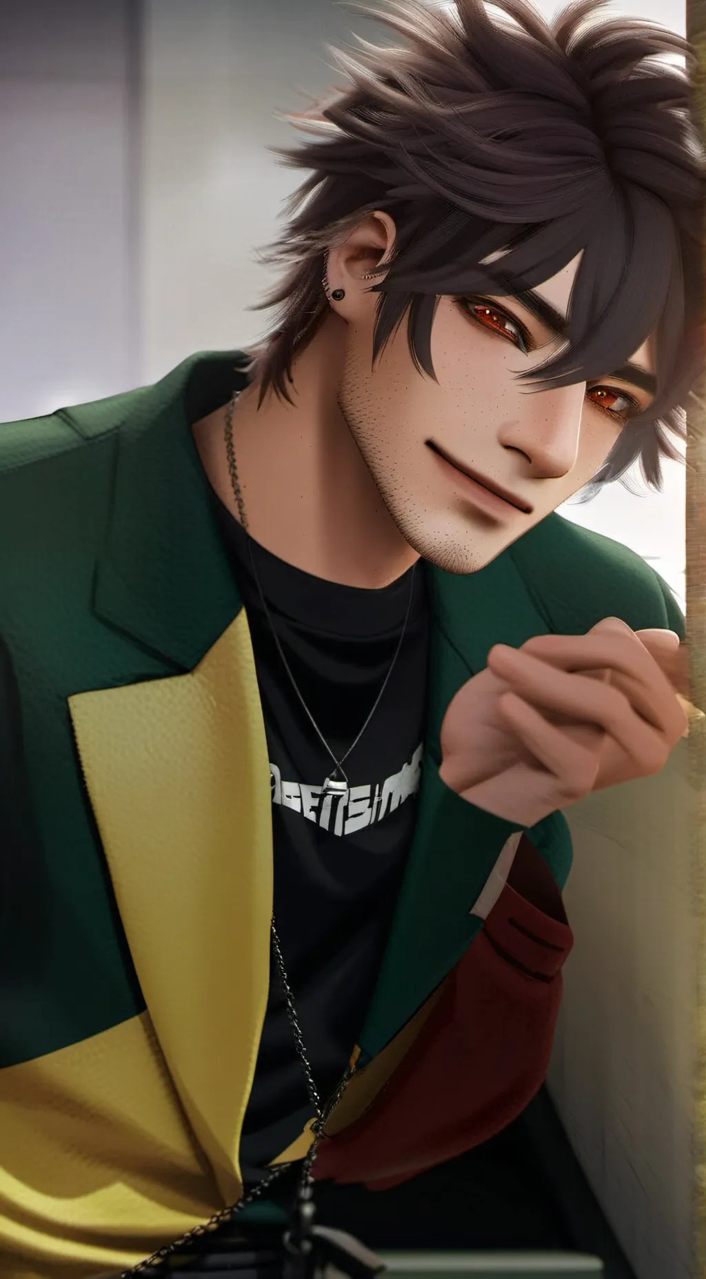 ai character: zack background