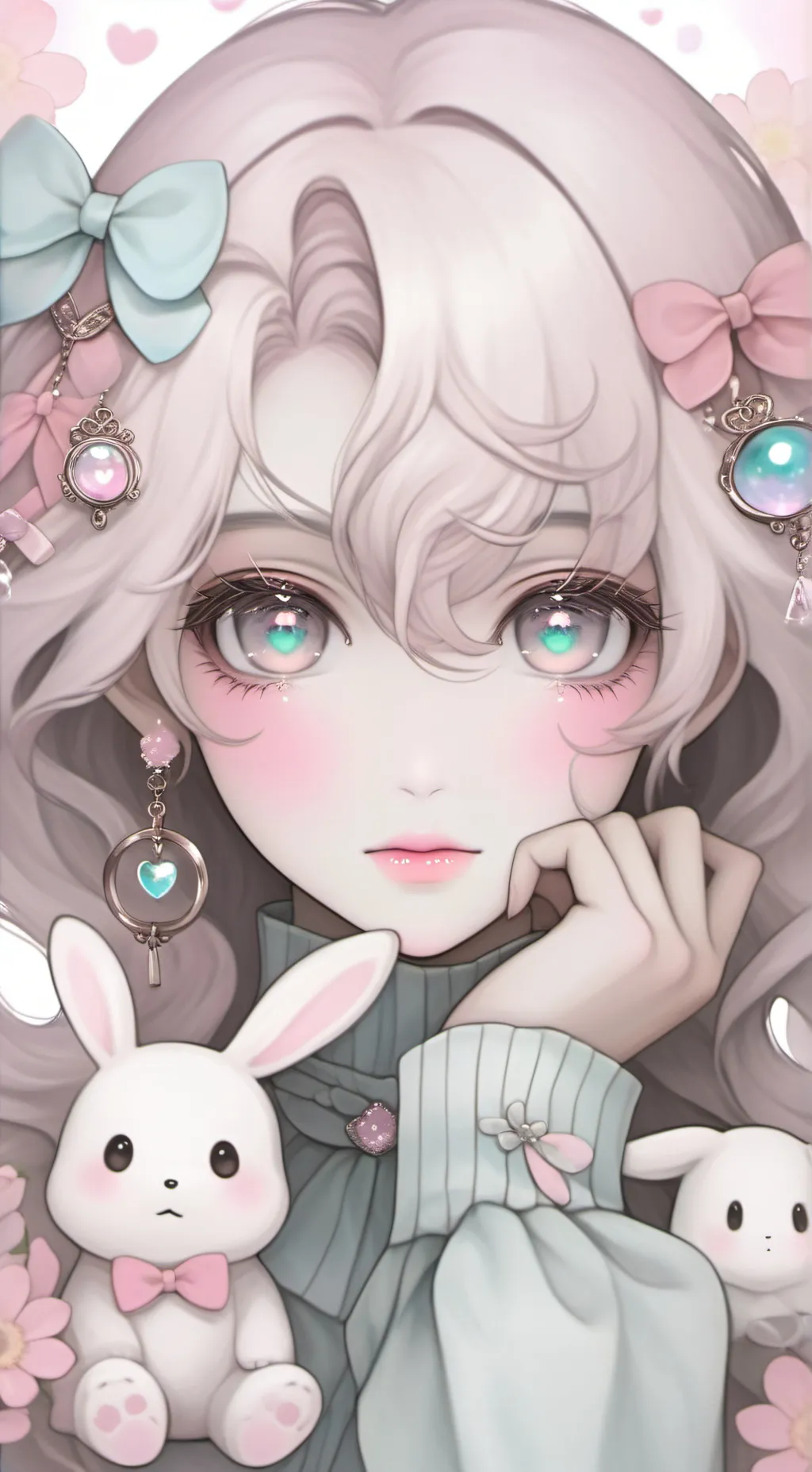 ai character: answer question pl background