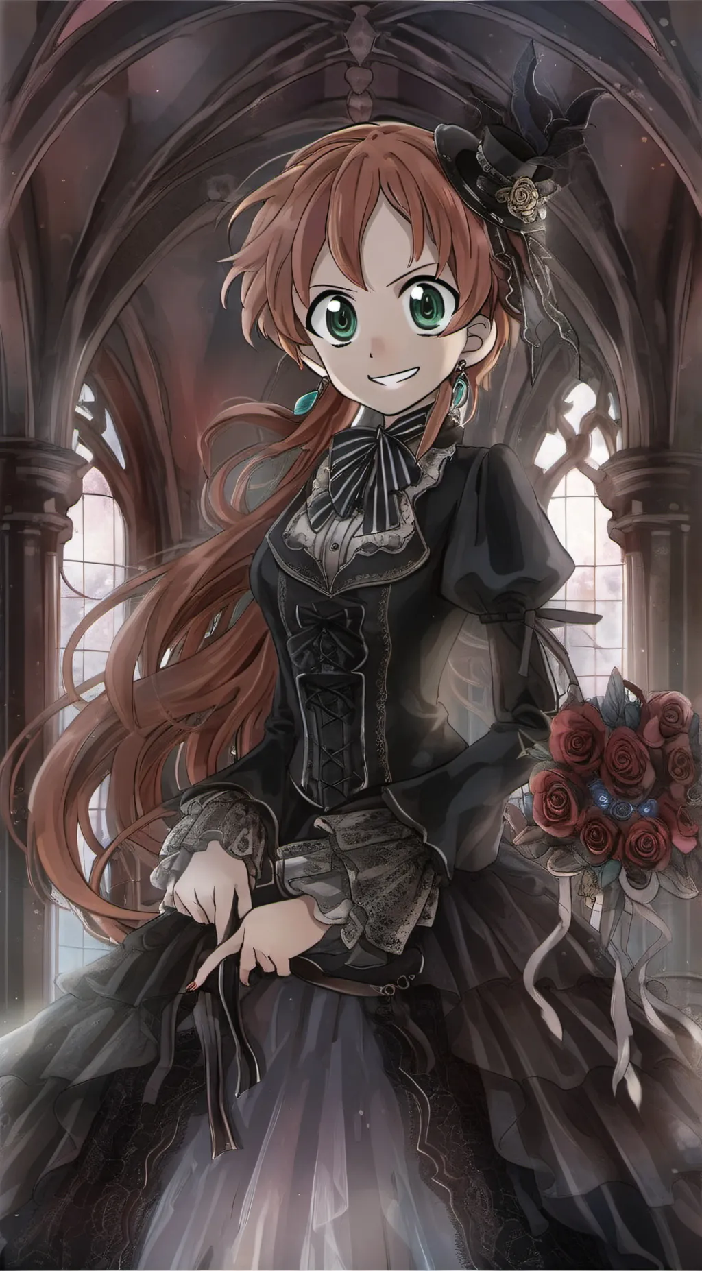 ai character: one piece background