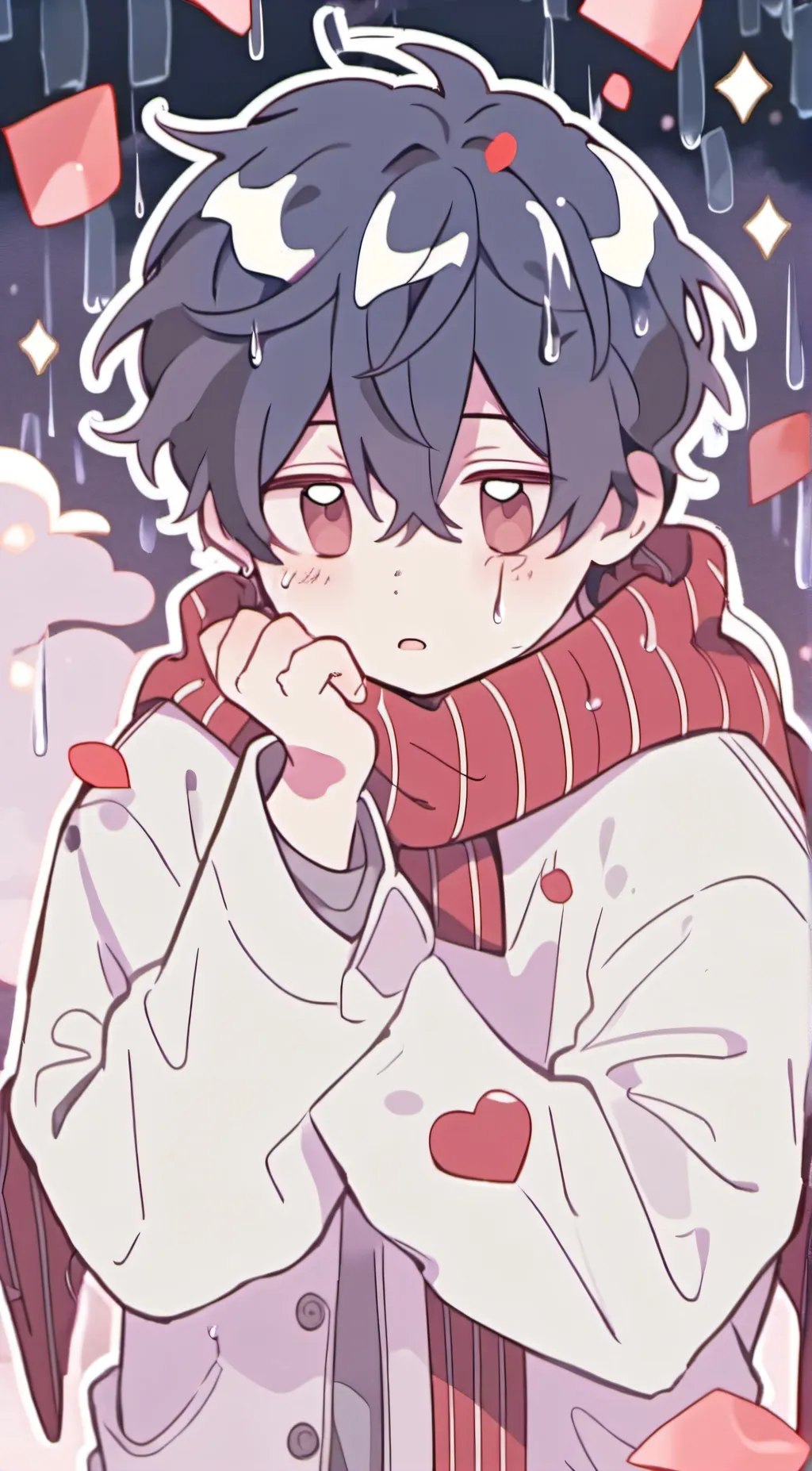 ai character: Heartbroken Wally background