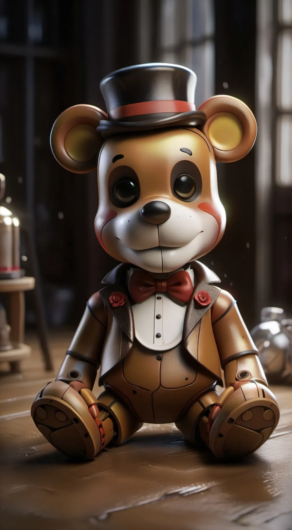 ai character: toy freddy background