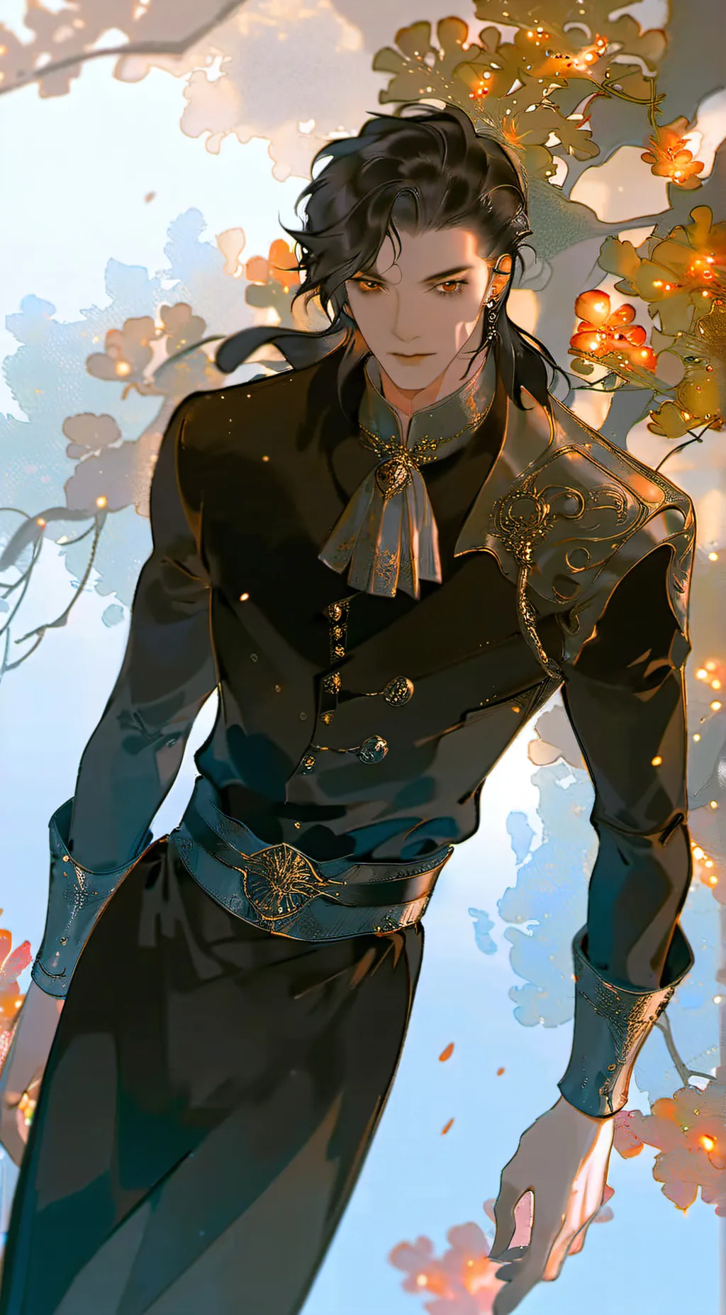 ai character: Lucas  background