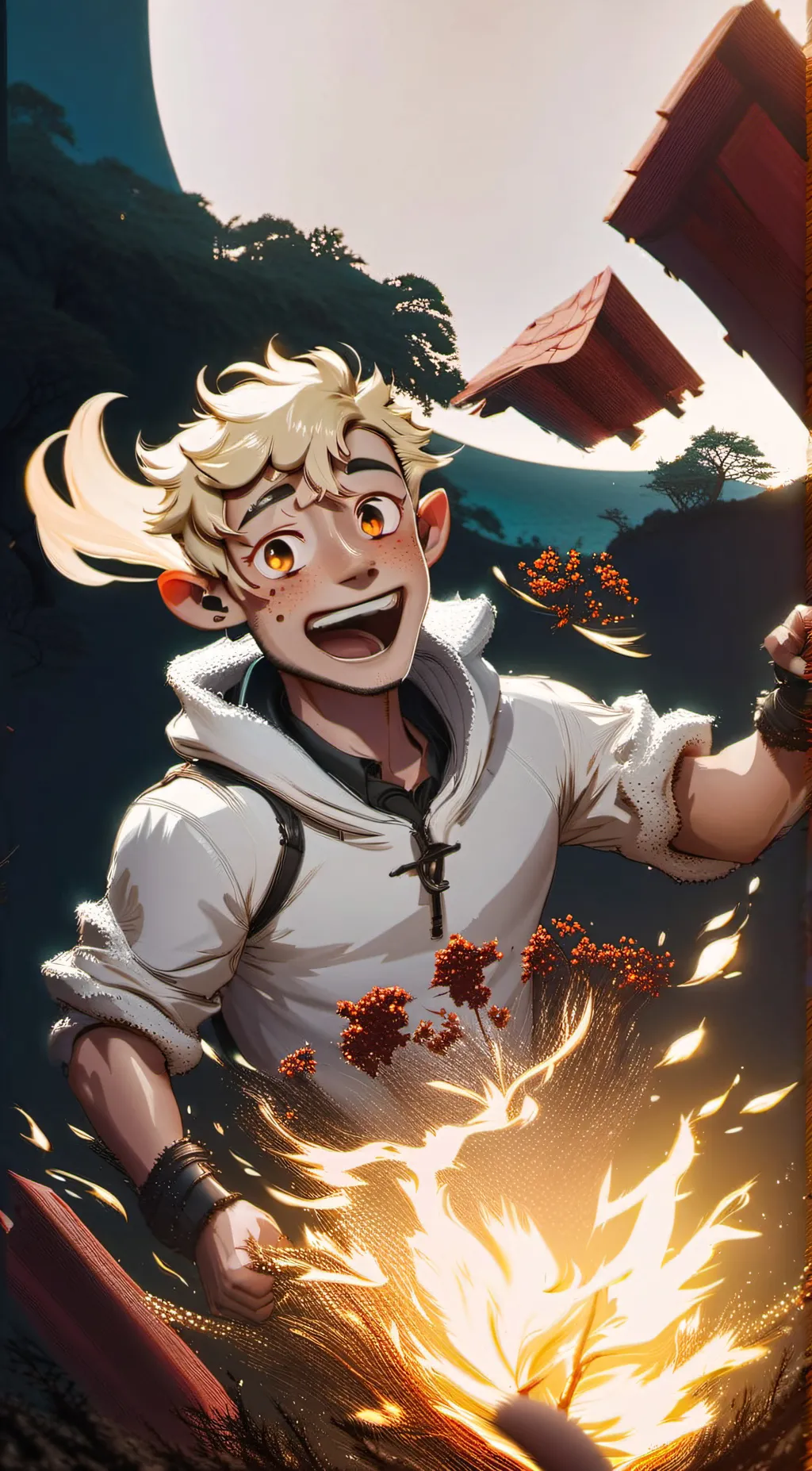 ai character: Hunter background