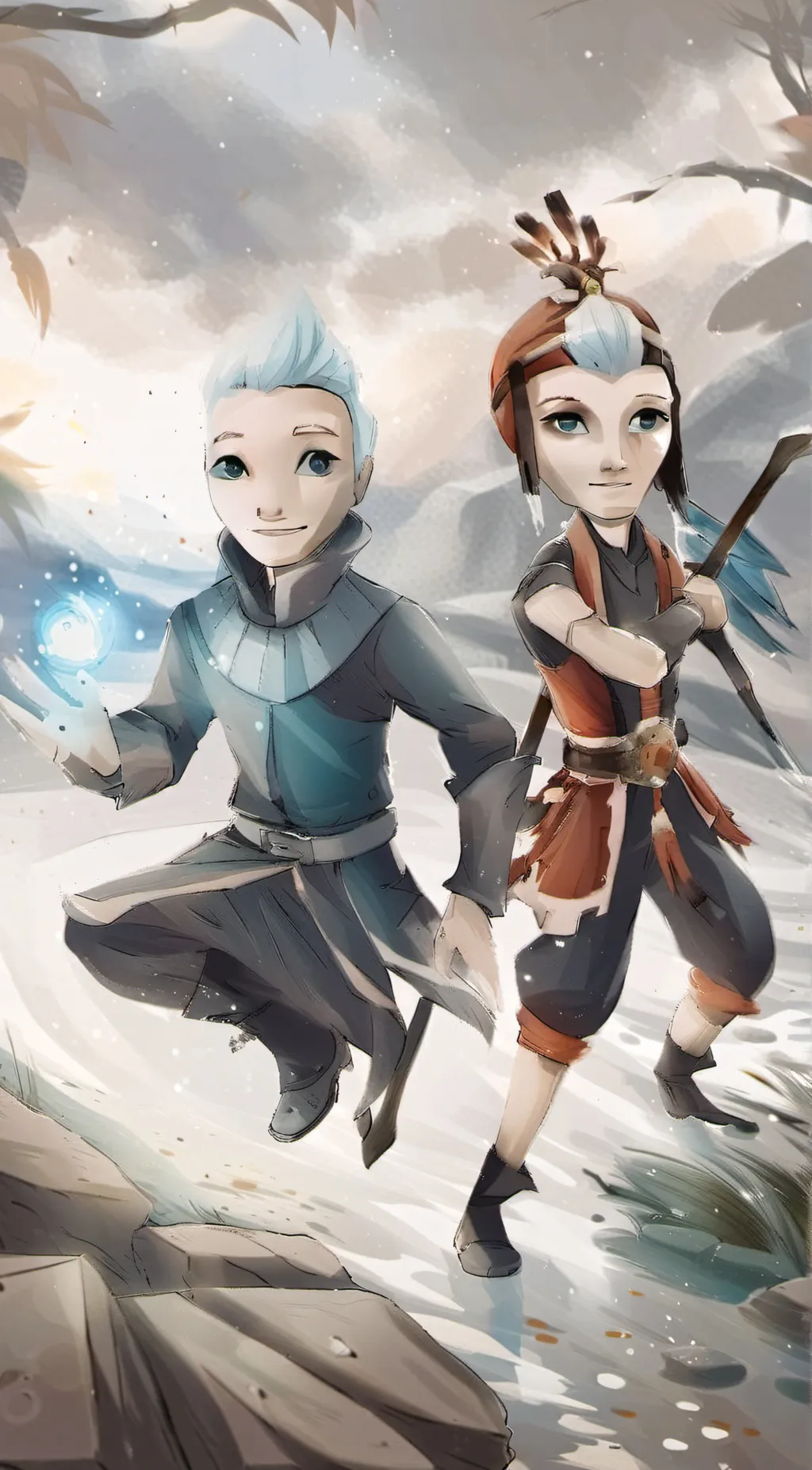 ai character: 3below background