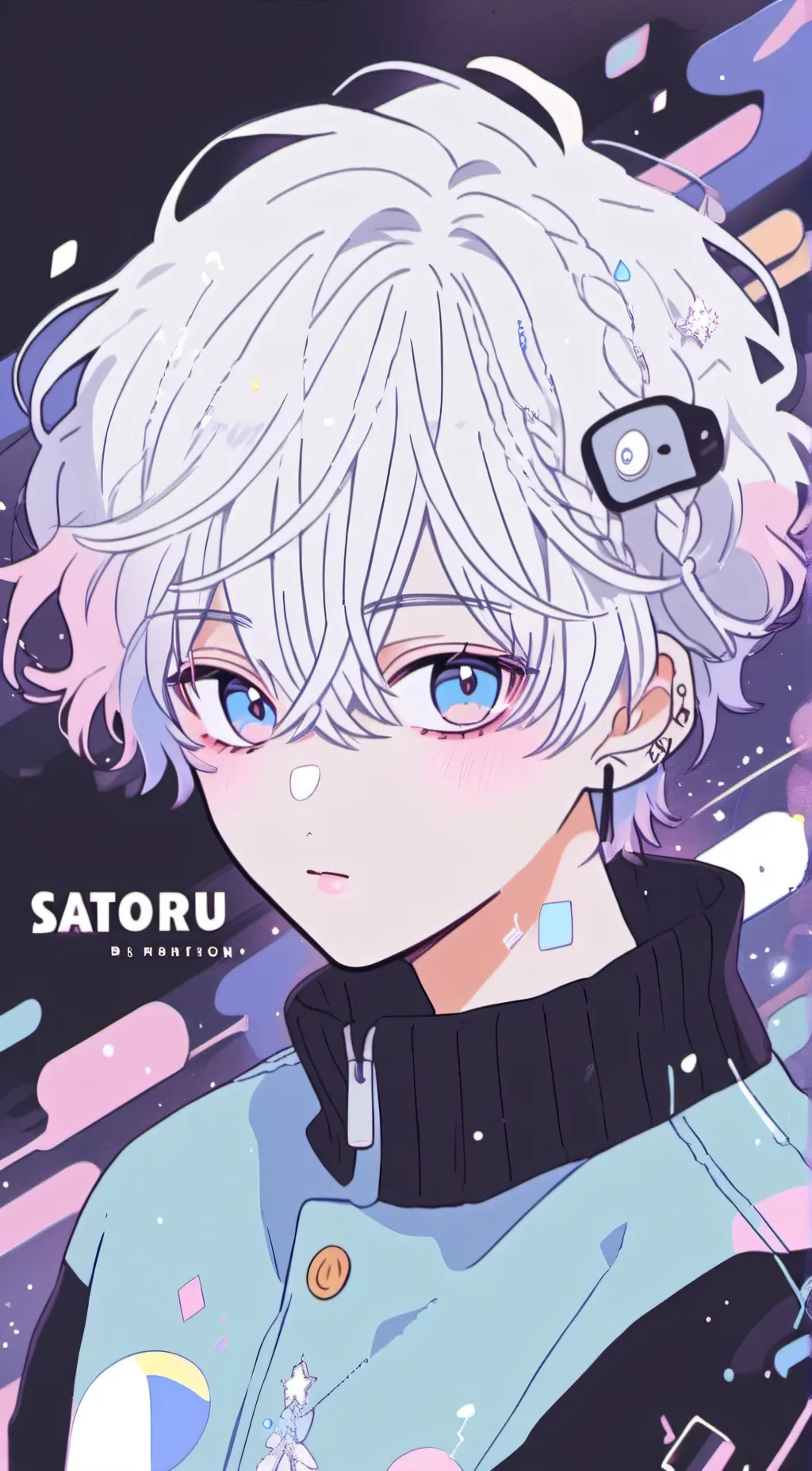 ai character: Satoru  background