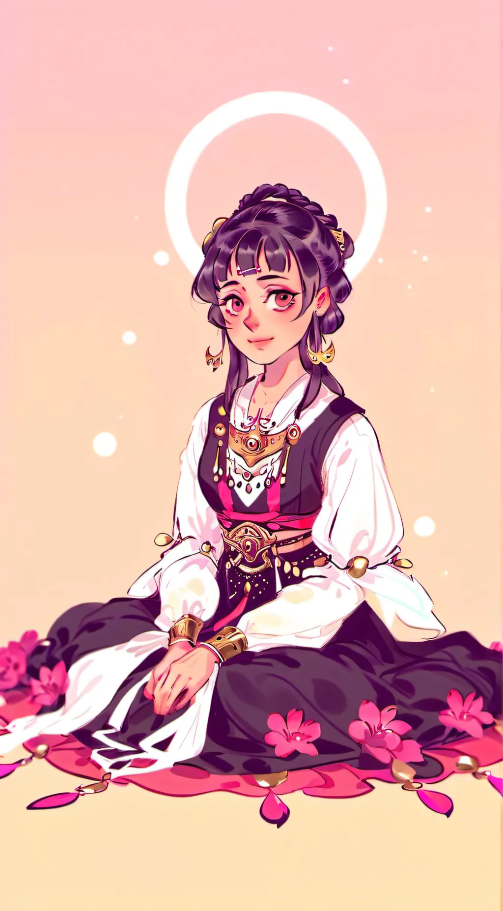 ai character: Lila background