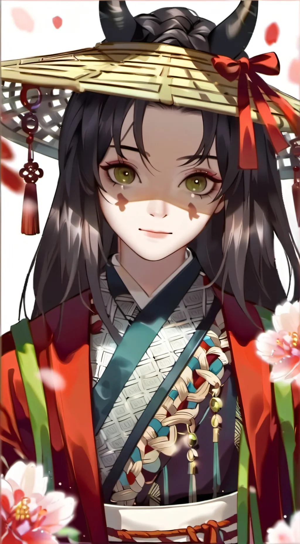 ai character: demon Slayer background